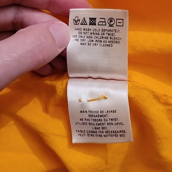 Moulinette Soeurs Anthropologie Melora Yellow Polka Dot Dress in size 2 - Picture 15 of 16